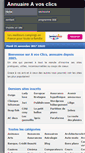 Mobile Screenshot of a-vos-clics.com